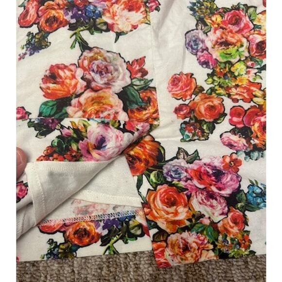 Review Spring Rosy White Short Lined Cotton Polyester Zipper Closure Skirt SZ 14 - Picture 5 of 8